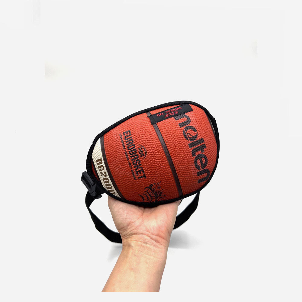 EM Basketball Gürteltasche hangefertigt in Köln von Bal Designs